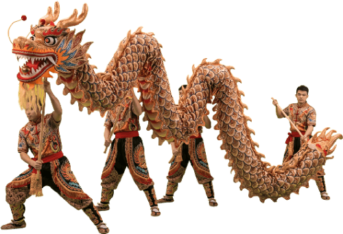 imagen ilustrativa de la danza del dragón